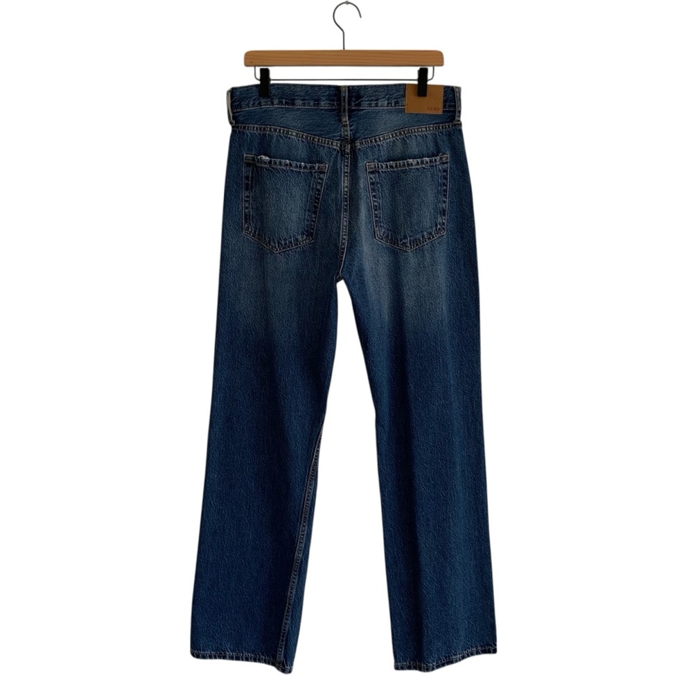 Aero 90’s Baggy Ripped Button Fly Jeans (Boho Distressed Festival Hippie Indie) - Picture 4 of 9